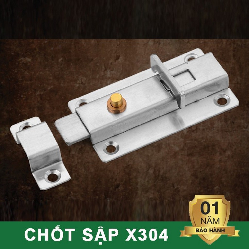 [HCM]Chốt Cửa Inox 304 Cao Cấp