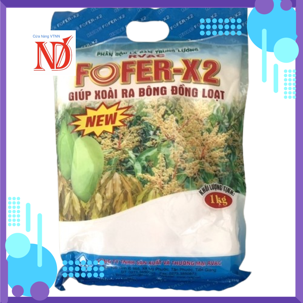 Fofer x2 xoài - gói 1 kg – kích thích ra bông xoài