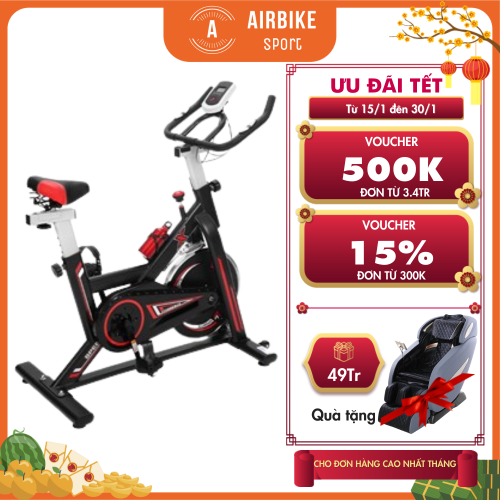 Xe đạp tập thể dục Air Bike Spin Bike chính hãng – Air bike Sport >>> top1shop >>> lazada.vn