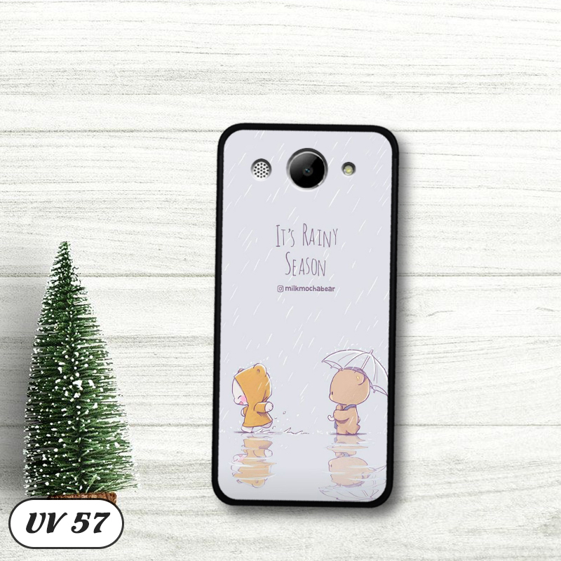 Ốp điện thoại HUAWEI Y3 2017 - lưng nhám viền dẻo