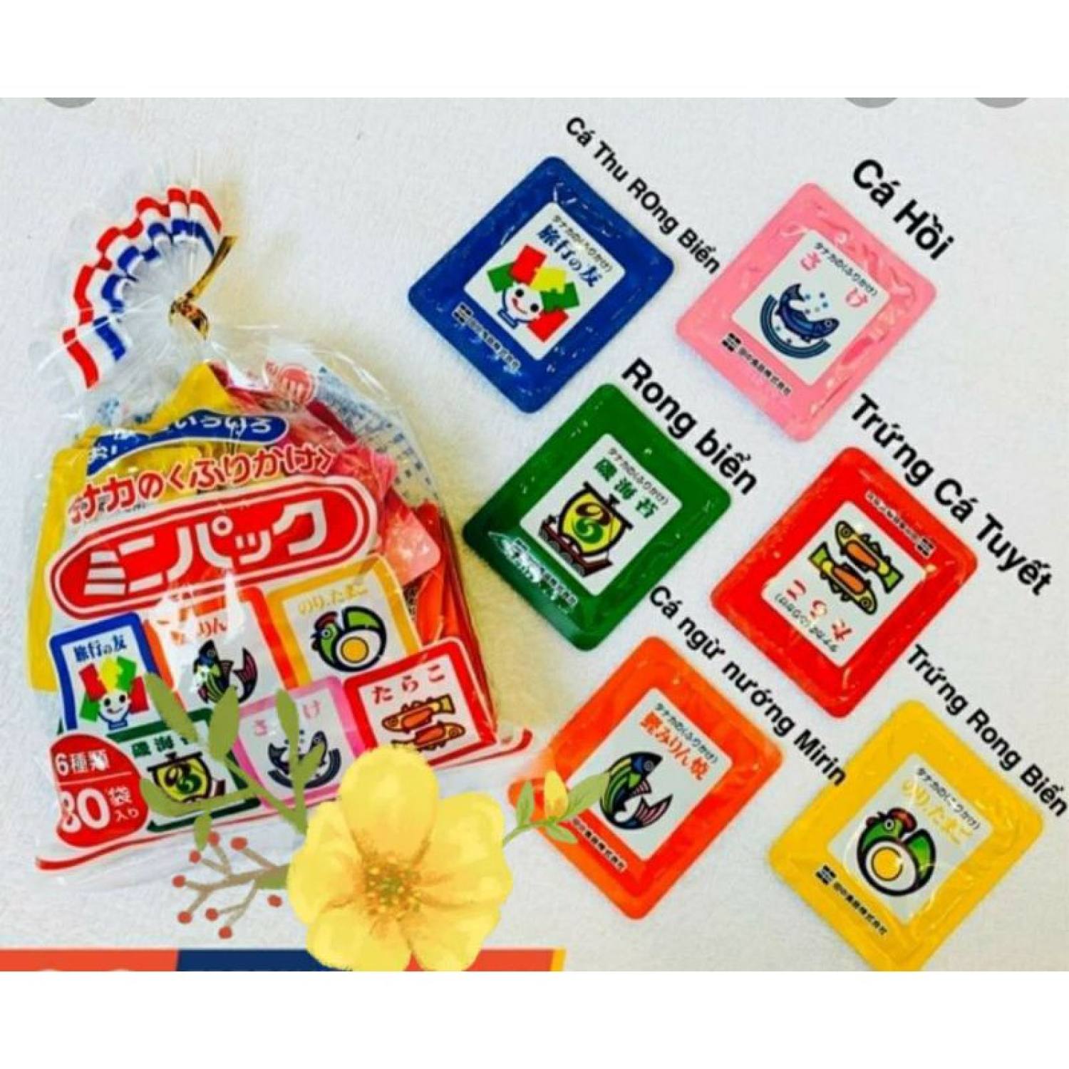 Gia vị rắc cháo, cơm, ... nhật bản
