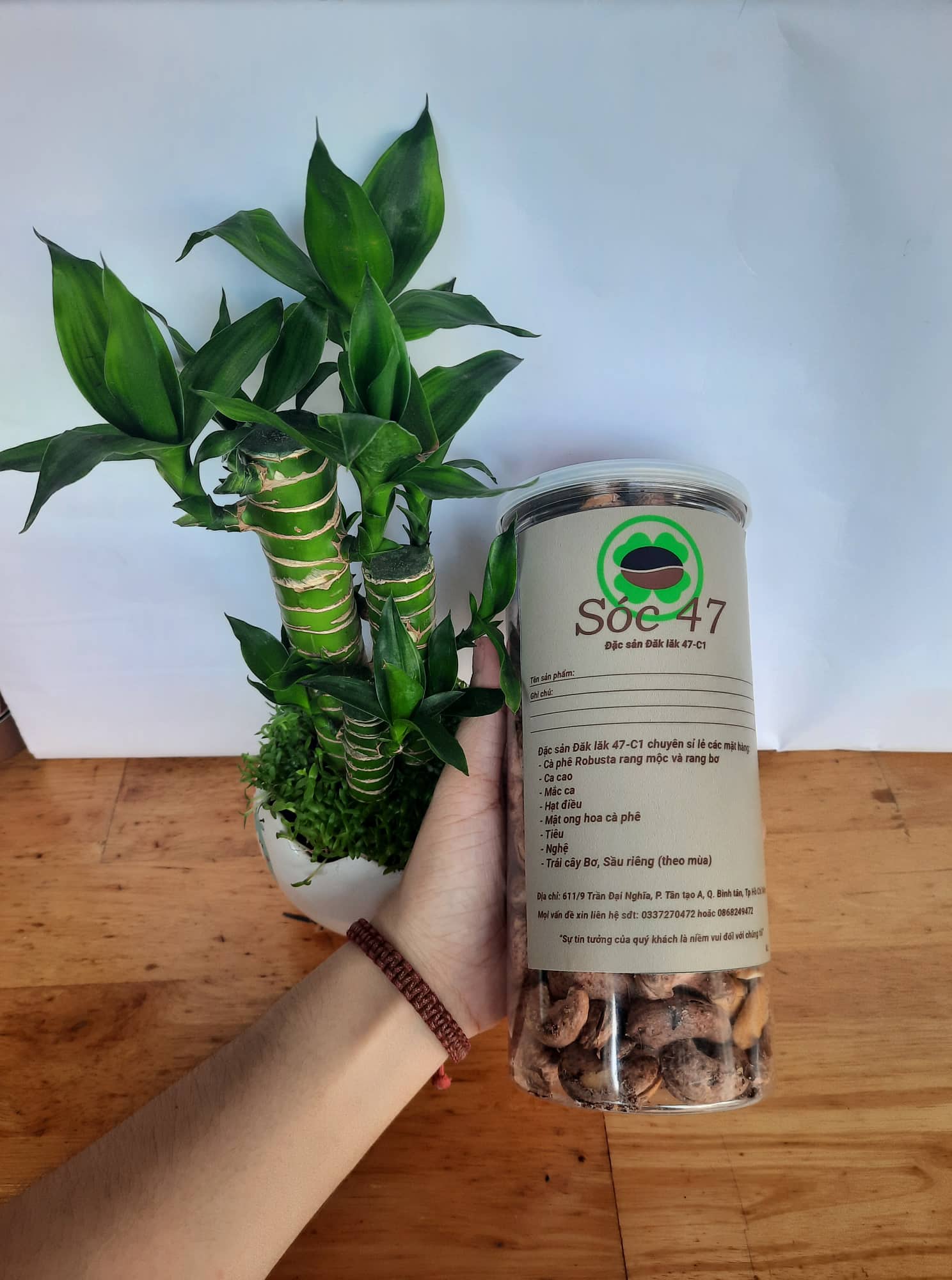 Hạt Điều rang muối nguyên hạt hũ 500 gr