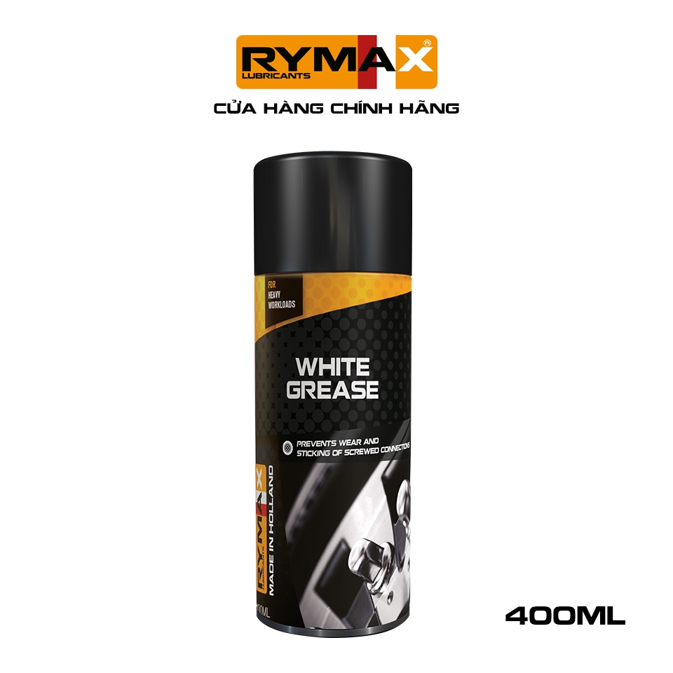 Phụ gia xịt mỡ nước Rymax White Grease 400ml