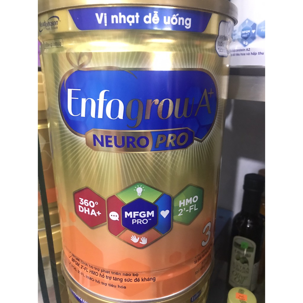 Sữa bột Enfagrow A 3+ 830g mẫu mới
