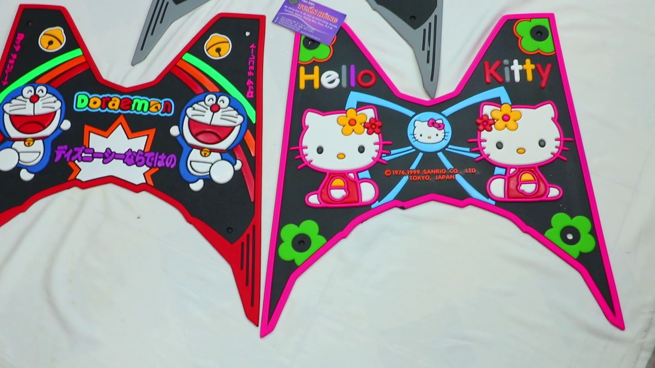 Thảm lót chân vario vision kiểu doremon kitty