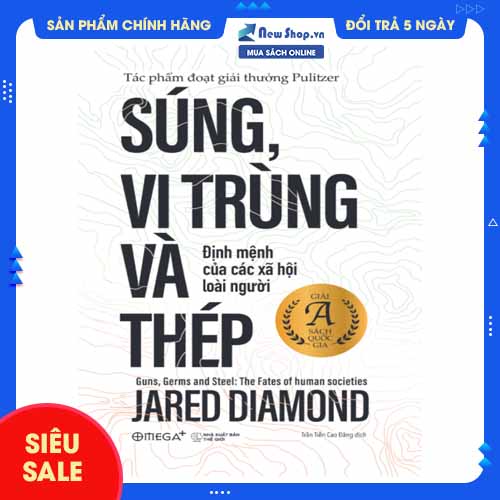 Sách - súng, vi trùng và thép - newshop