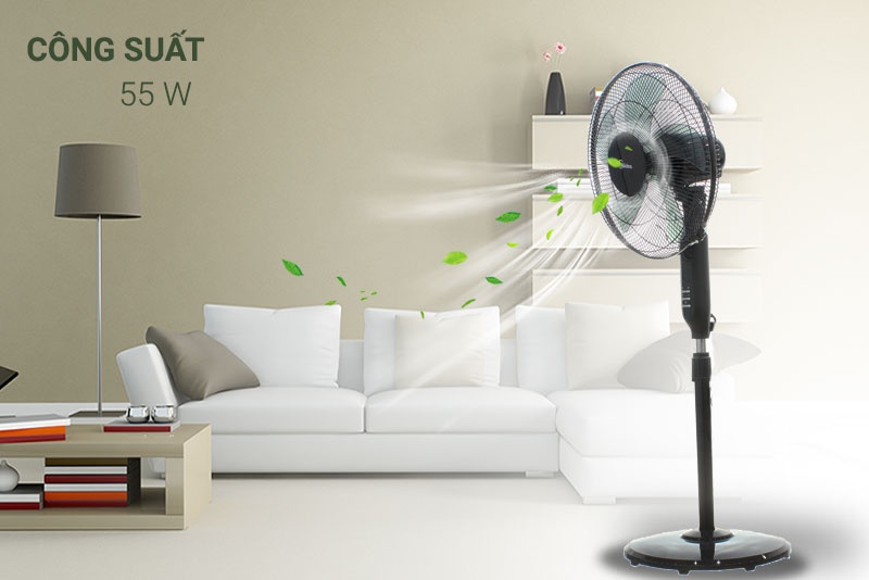 Remot quạt treo tường, quạt đứng Midea