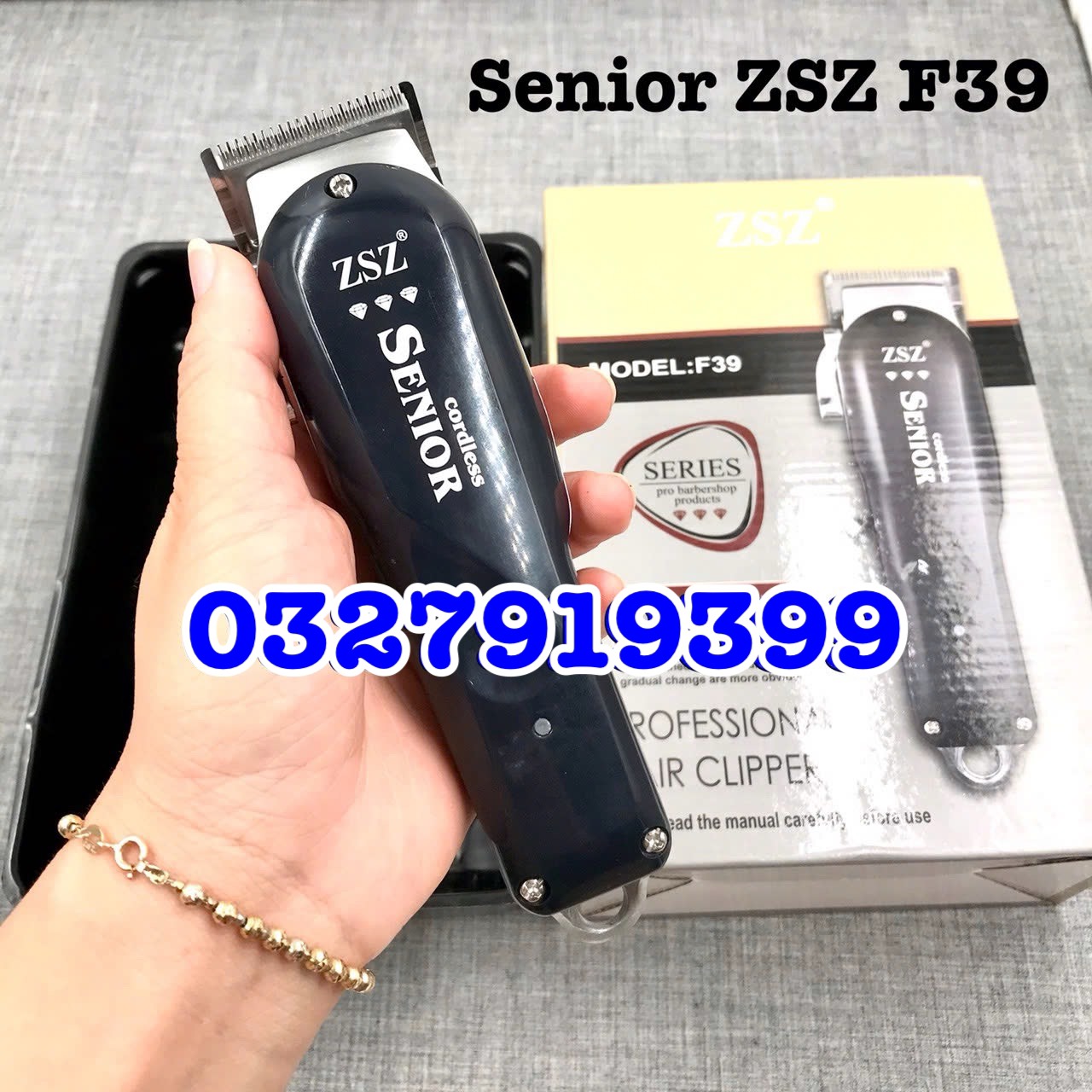 Tông đơ cắt tóc Senior ZSZ F39 - lưỡi kép