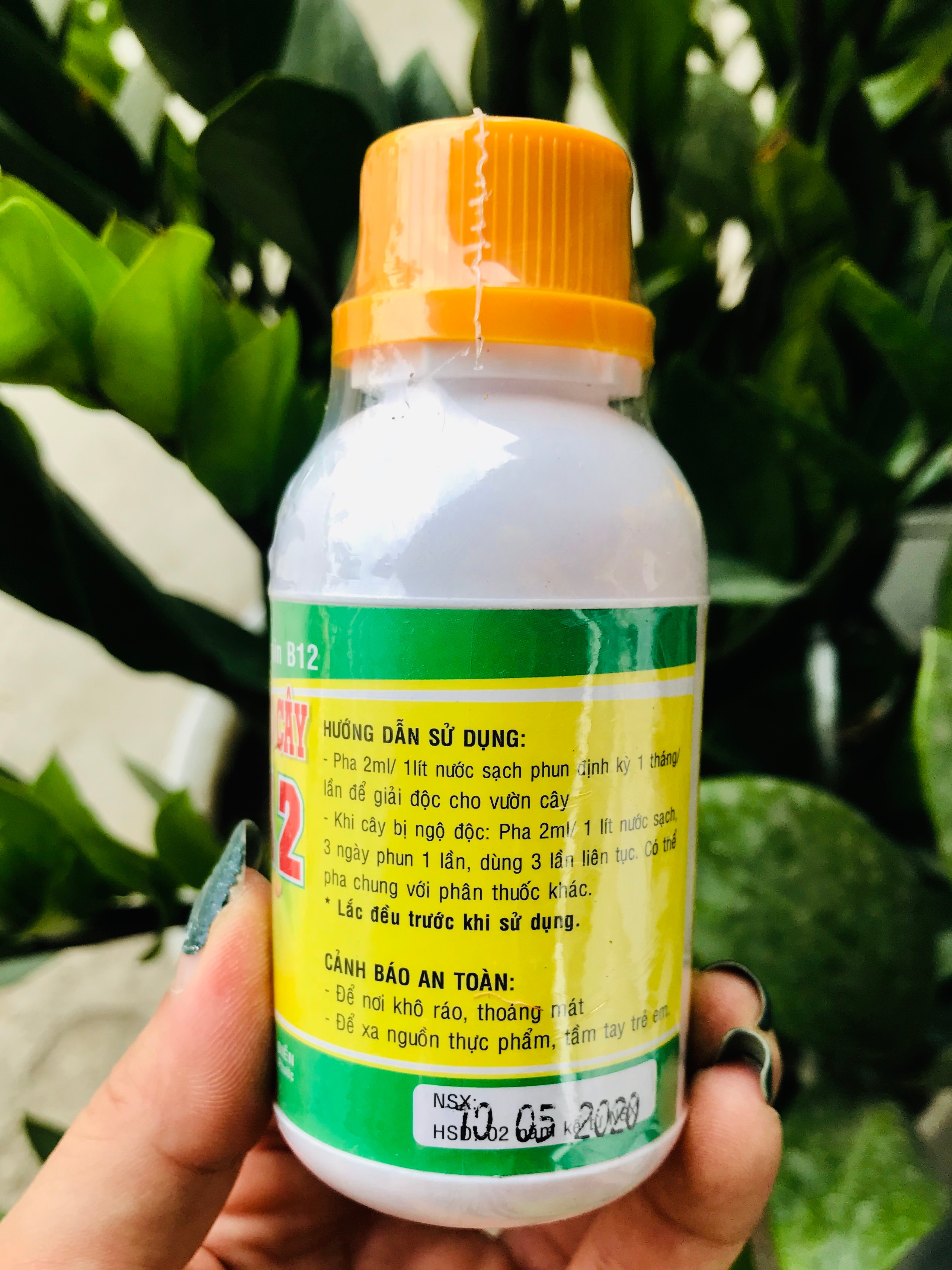 Vitamin B12 Preparation - Detoxifies Plants (100ml)