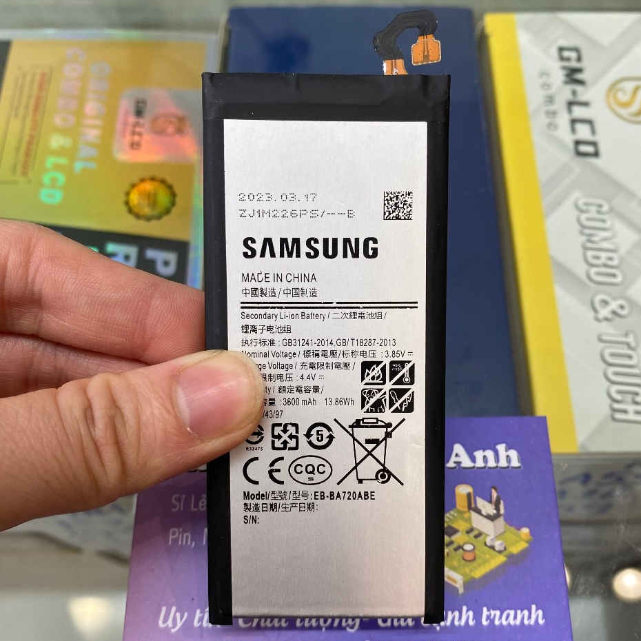 Pin Samsung A7 2017 / A720 (BA720) loại 1
