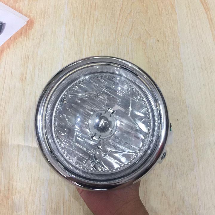 Đèn pha xe Cub mới bóng tròn siêu sáng