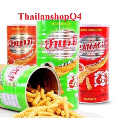 (HCM) Snack lon hanami Thái Lan 110g