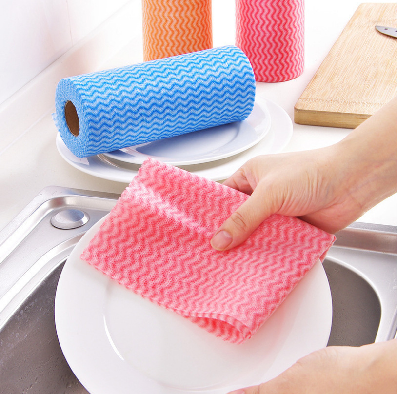 [GIẢM ĐẾN 20% XU] COMBO 10 Cuộn khăn lau đa năng HomeEasy, giấy lau