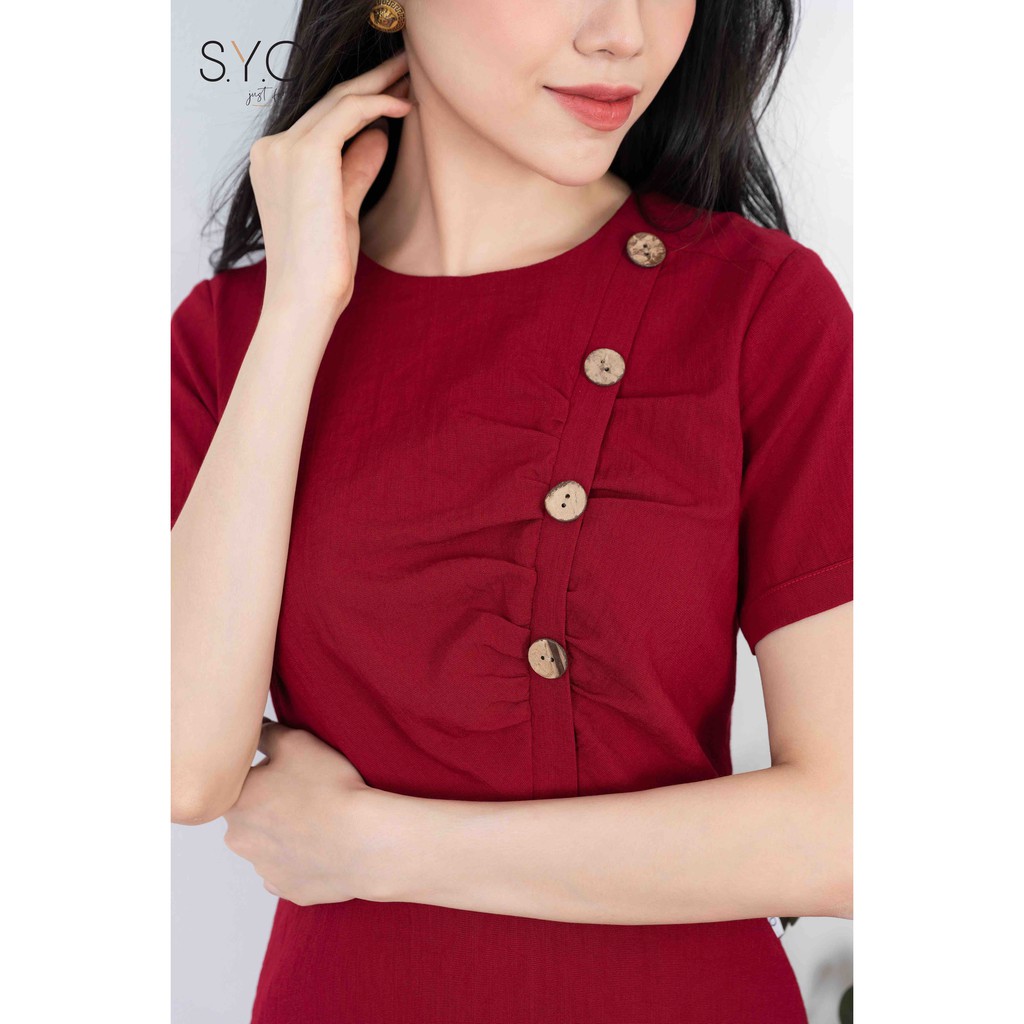 Đầm Dáng Basic Ba Màu Cơ Bản D3005