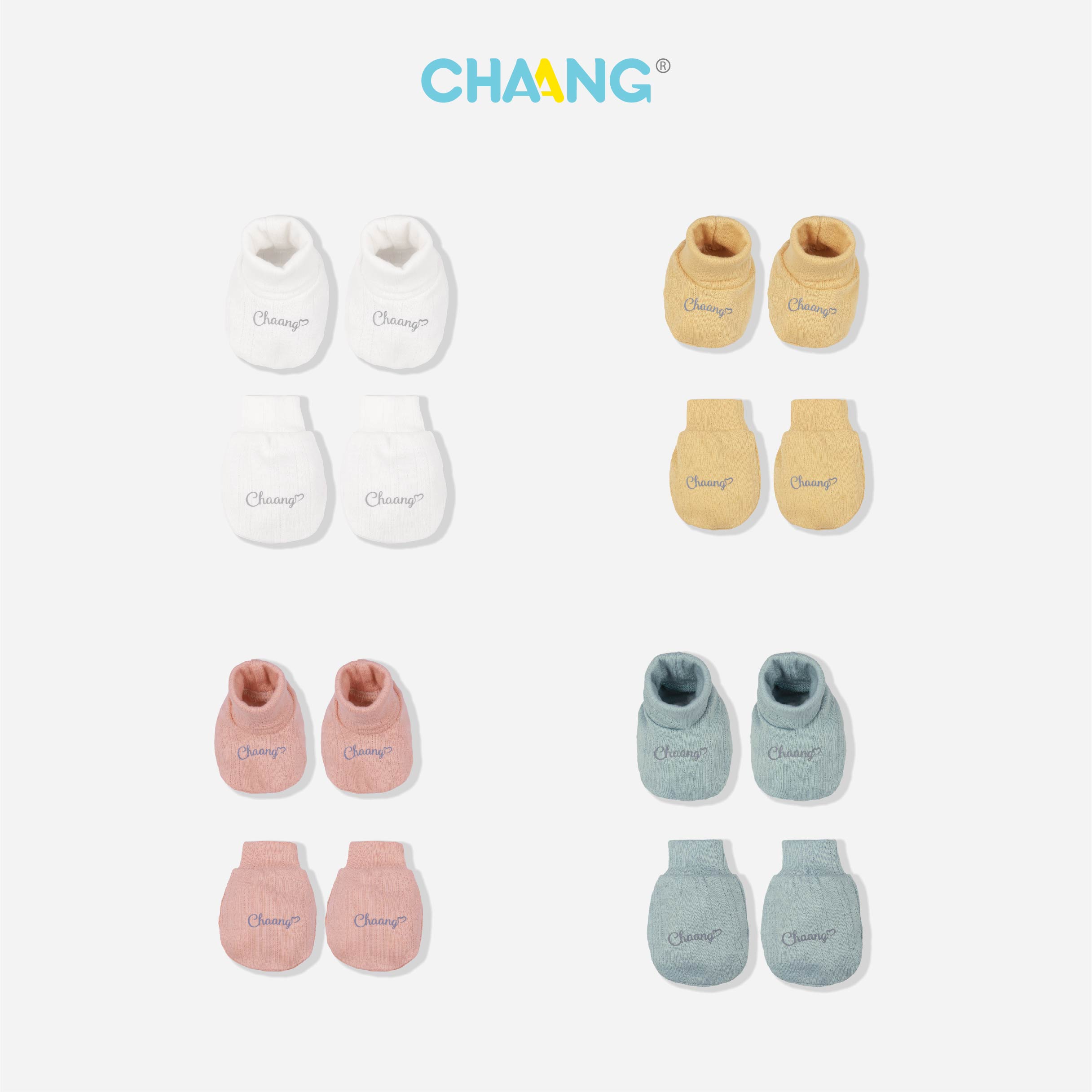 [CHAANG] Set bao tay bao chân sơ sinh Music Chaang
