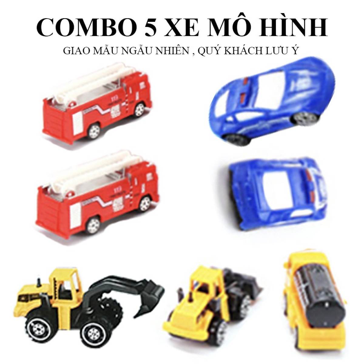 Đồ chơi trẻ em, bộ đồ chơi lắp ráp mô hình xe cứu hoả , cảnh sát và công trường dành cho bé, đồ chơi lego phát triển trẻ em