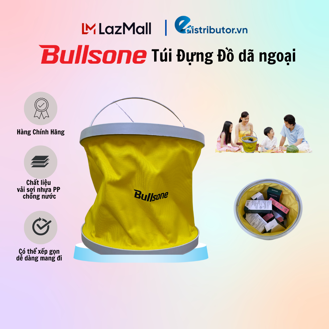 Túi đựng đồ dã ngoại tiện dụng bullsone - hàng chính hãng - túi dựng đồ đa năng