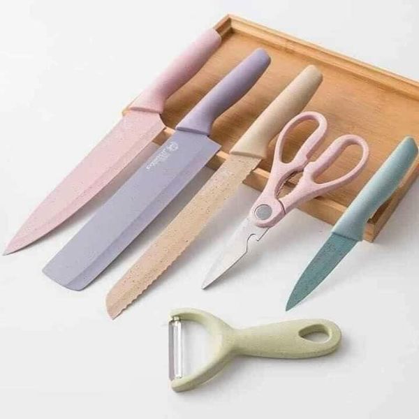 ✳✳ BỘ DAO LÚA MẠCH 6 MÓN KHÁNG KHUẨN - CỨ GỌI LÀ SẮC LỊM