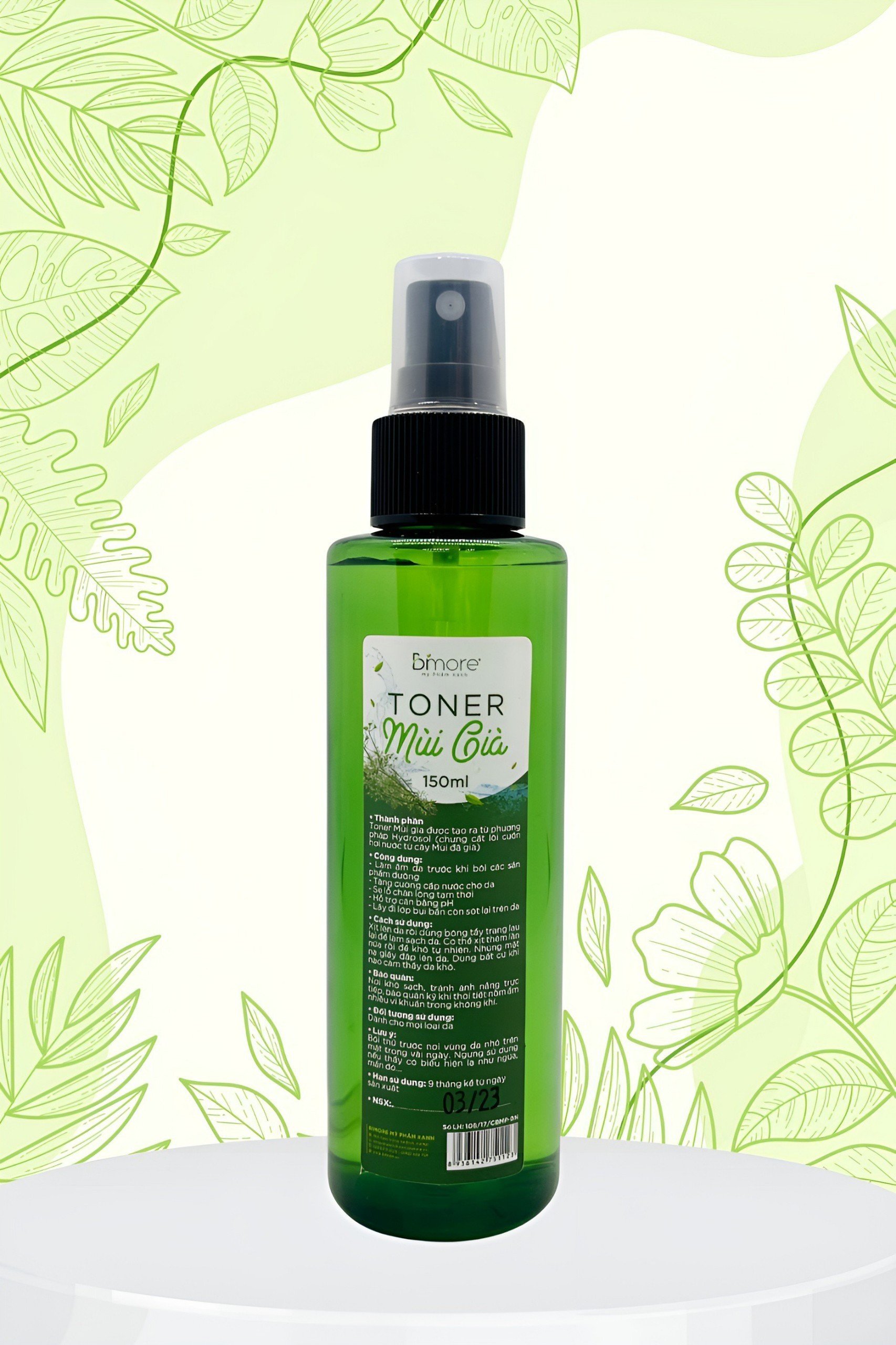 Toner Mùi già Bimore cấp ẩm dưỡng da và cân bằng pH cho da