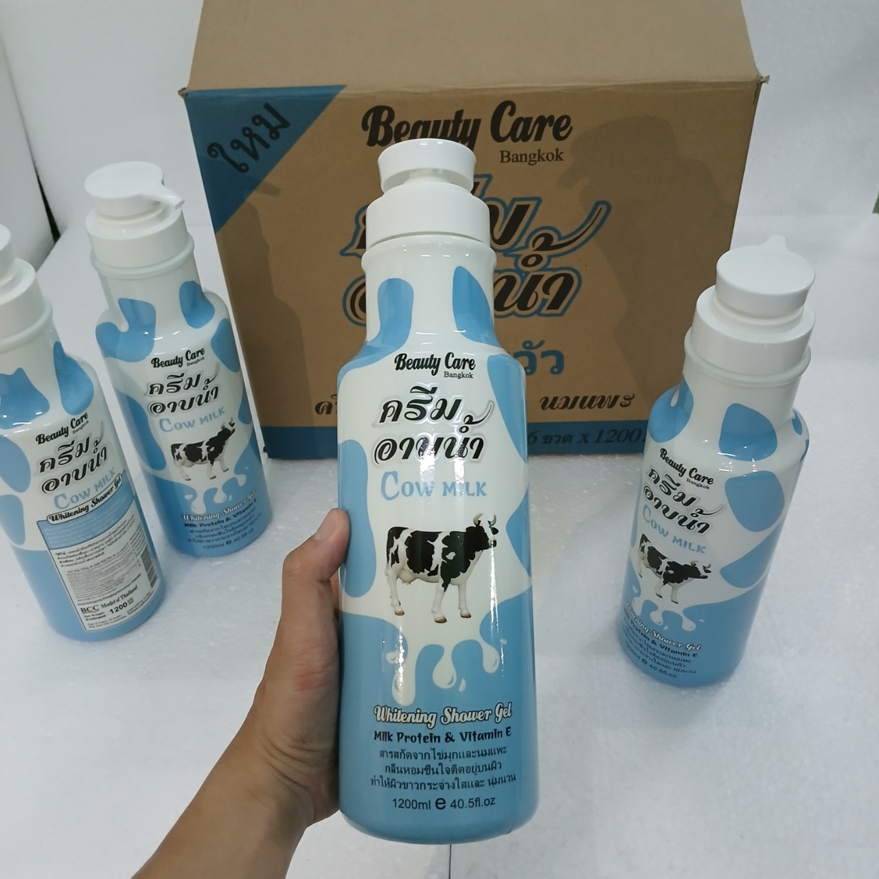 Sữa tắm trắng dưỡng trắng da Beauty Care Bangkok Sữa tắm bò Thái Lan