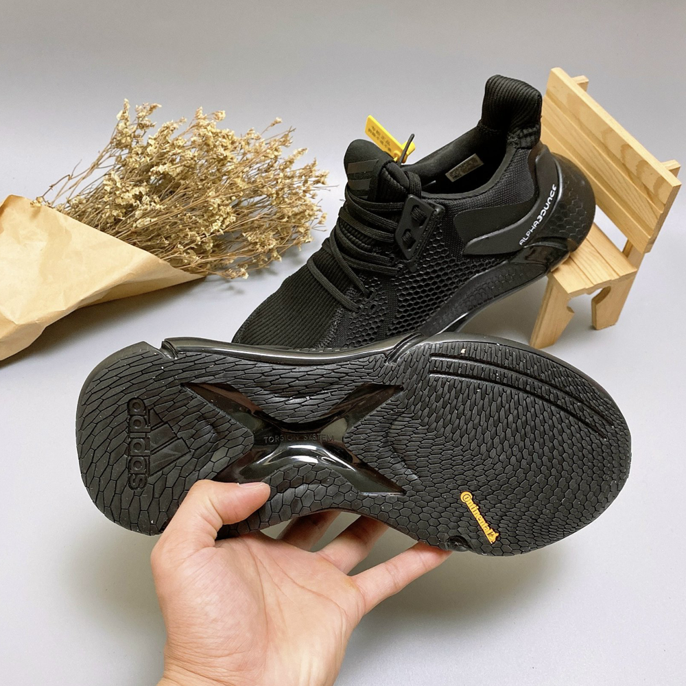 [Full box & Freeship] Giày Thể Thao Sneaker Alphabounce Đen Full Version 2020 - Nam Nữ