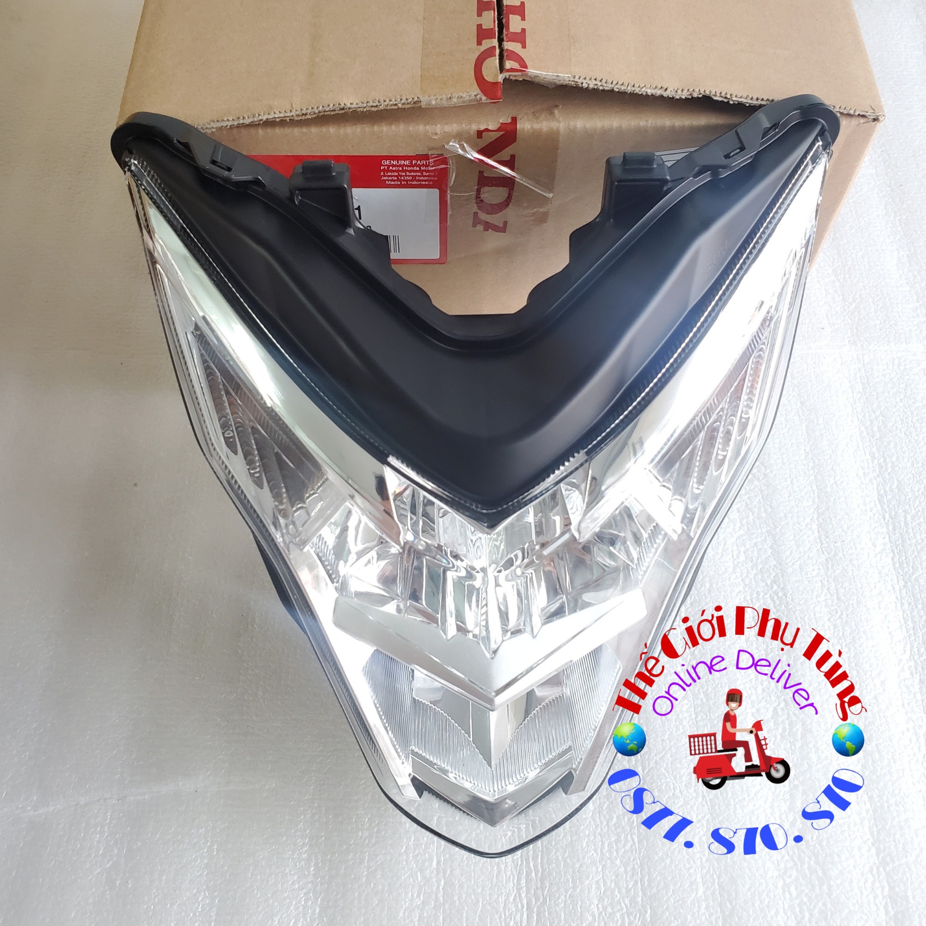 Đèn pha - chóa đèn sonic zin honda indonesia - 33100-k56-n01