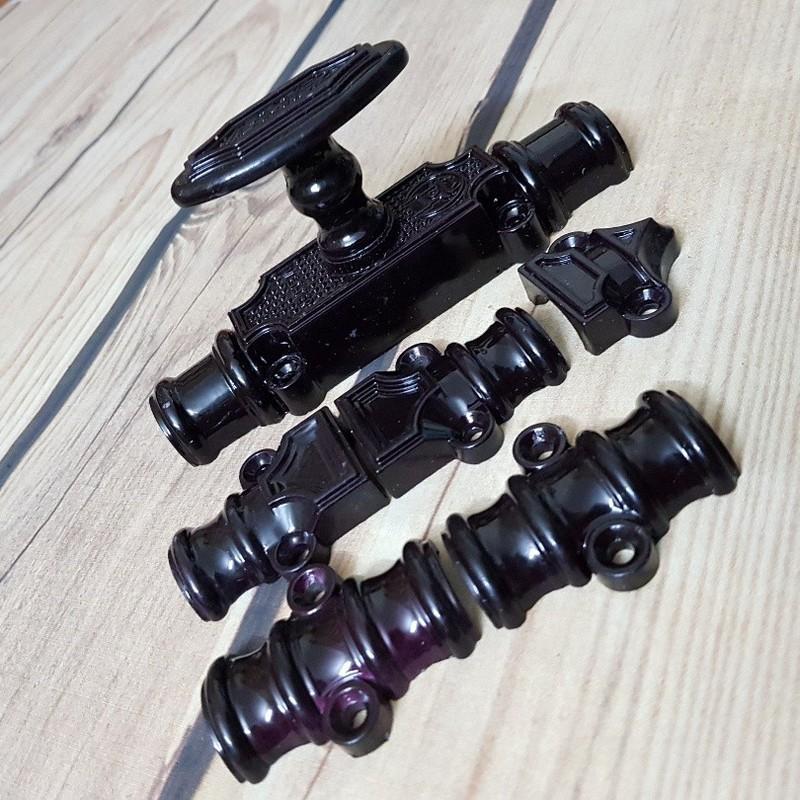 Chốt Khóa Clemon Việt Tiệp Màu Đen (Nguyên Củ)
