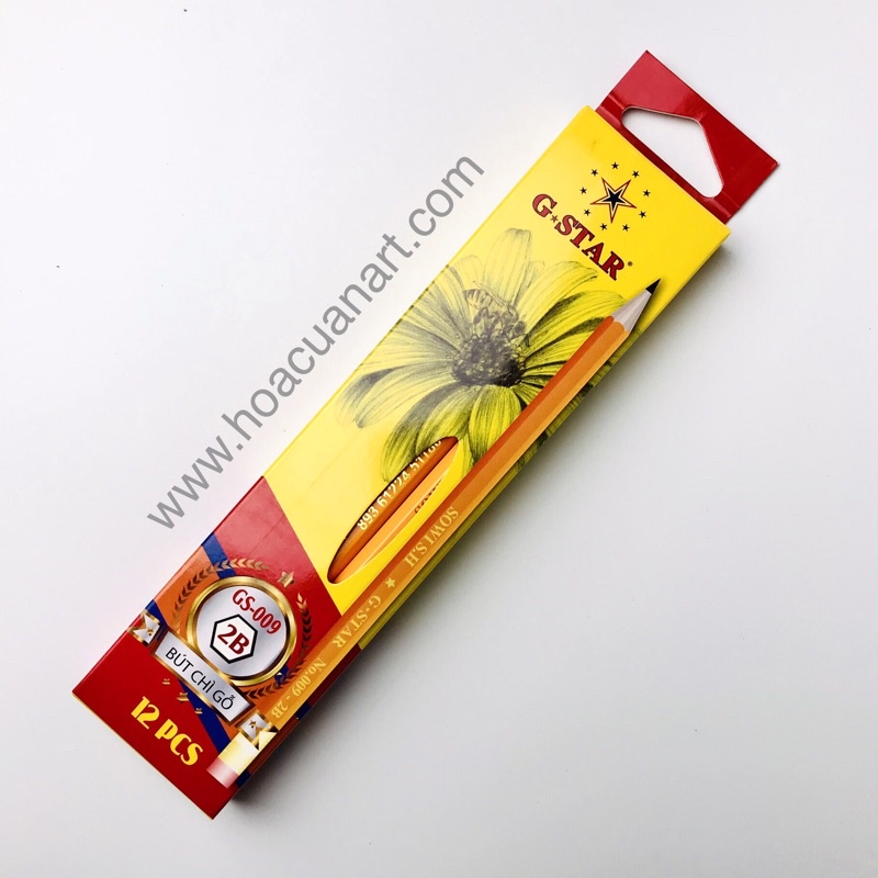 Bút Chì Gỗ 2B G Star 1 Cây