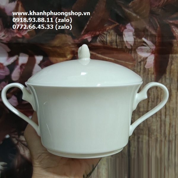 thố súp Anh Vũ sứ Minh Long - thố súp sứ Minh Long