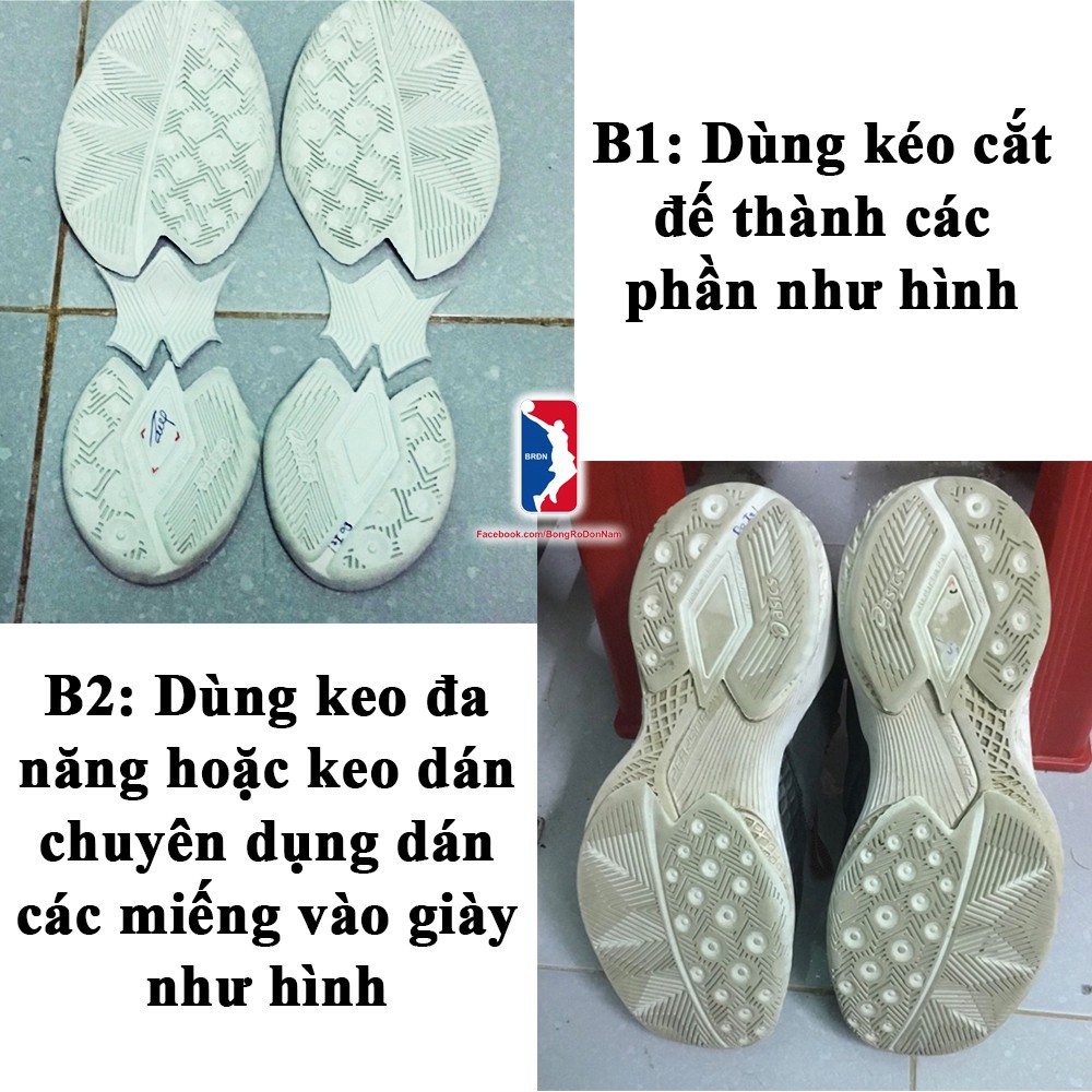 Đế giày bóng rổ - Giáp đế giày (Đế giày bóng rổ - chuyên cày sân outdoor) SIÊU HOT