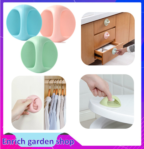 Tay nắm cửa dán keo tiện dụng đa năng dán cửa trượt , cửa sổ , ngăn kéo , tủ , tủ lạnh