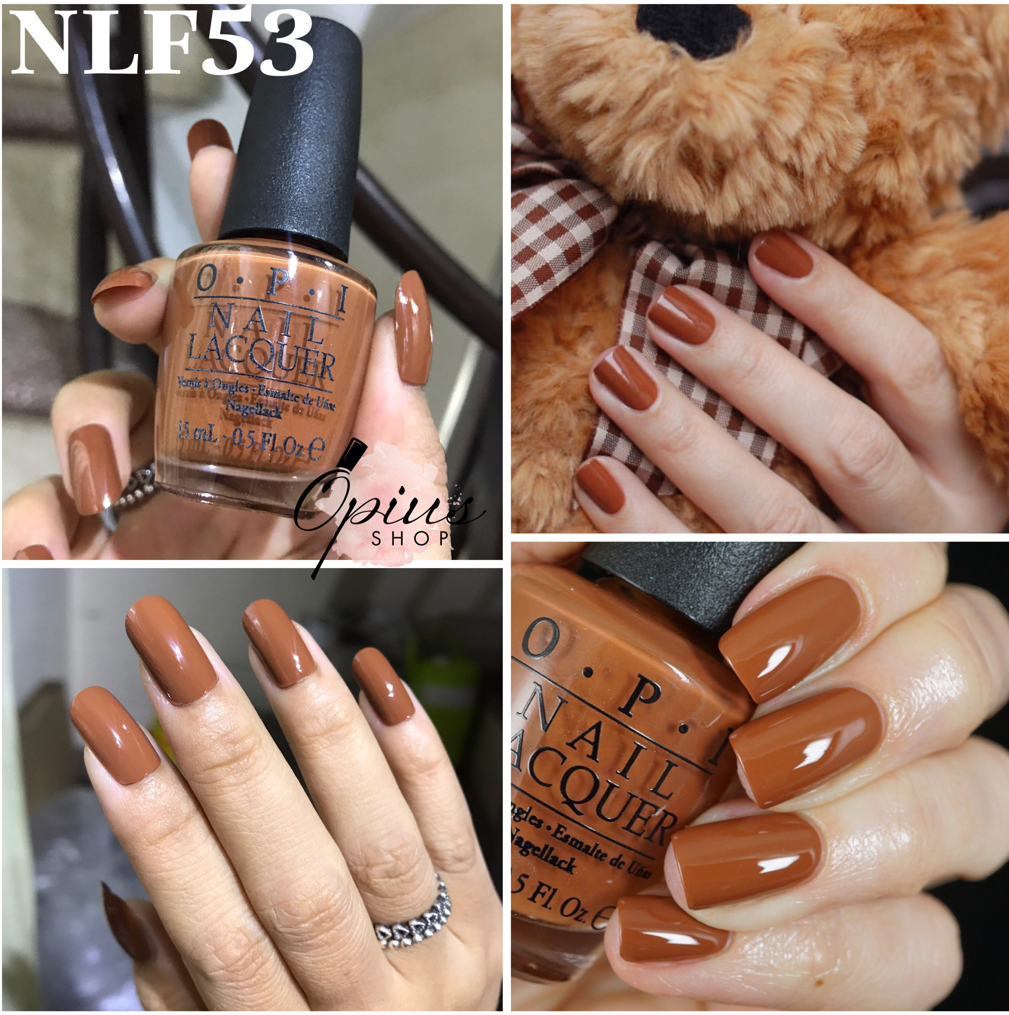 [NLF53] Sơn móng tay OPI: A PIERS TO BE TAN