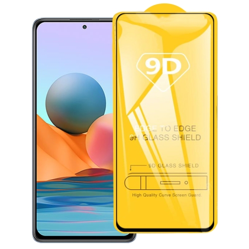 Cường lực full màn cho Xiaomi Redmi Note 10 Pro (Đen)