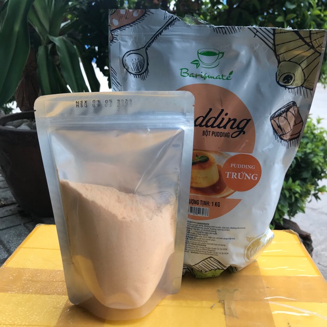Bột Bánh Plan/Pudding Vị TRỨNG hiệu Barismate túi 100G