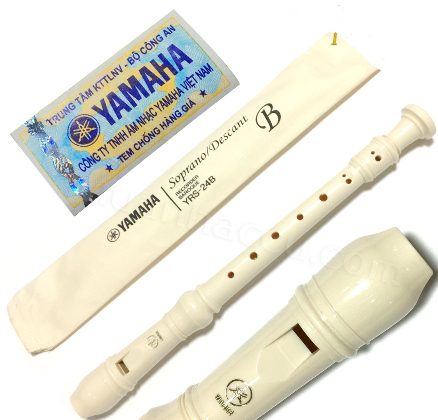 Sáo Recorder Soprano hiệu Yamaha YRS-24B