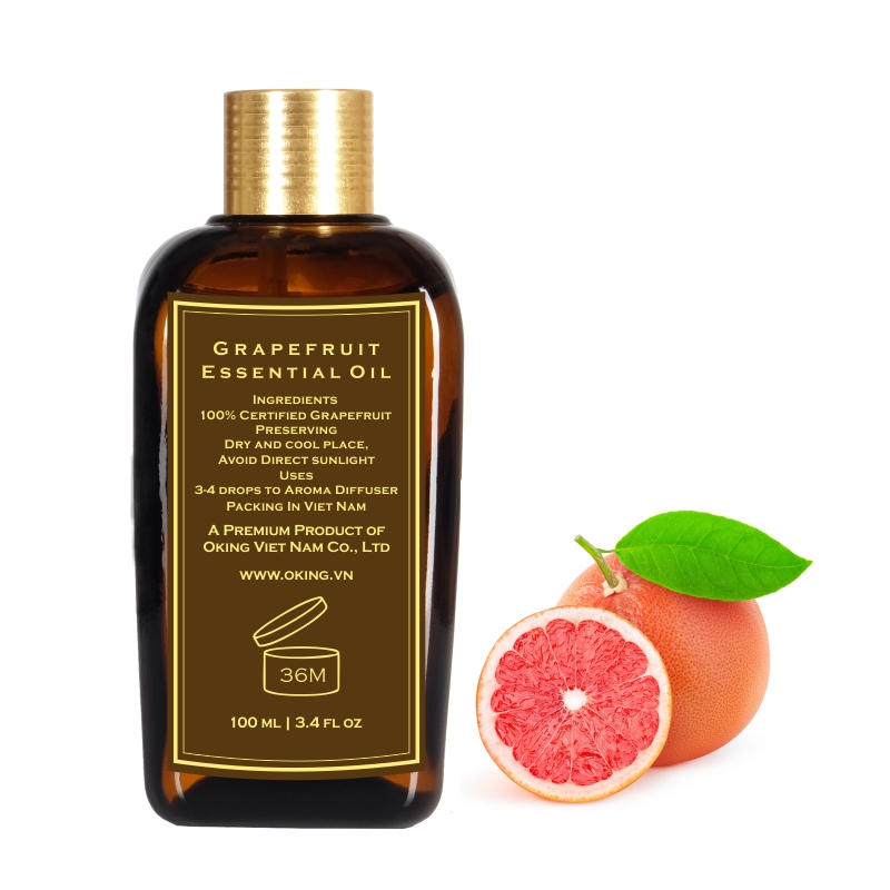 [HCM]Tinh dầu Bưởi hồng nguyên chất (Pink Grapefruit) 100ml