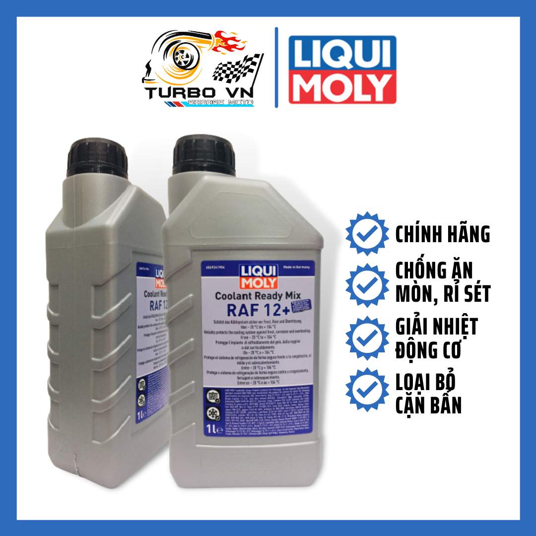 NƯỚC LÀM MÁT ĐỎ LIQUI MOLY (PHA SẴN) - 6924