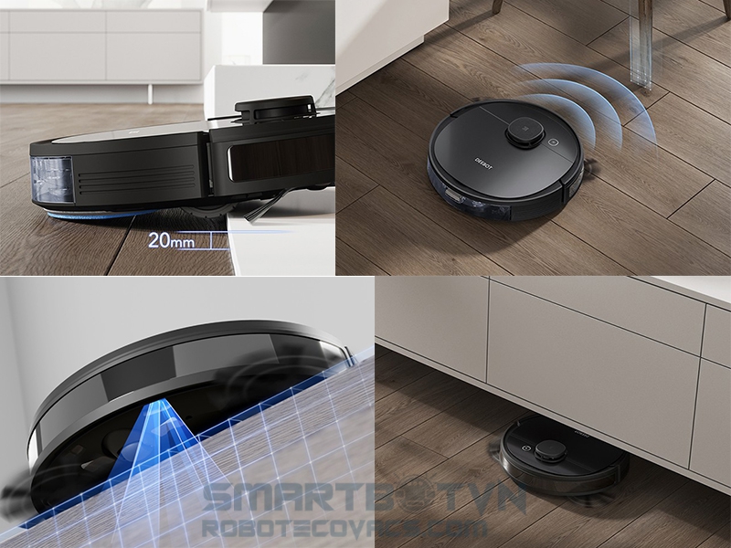 [Trả góp 0%]Robot hút bụi lau nhà Ecovac Deebot T5 NEO/T5plus [hàng trưng bày]
