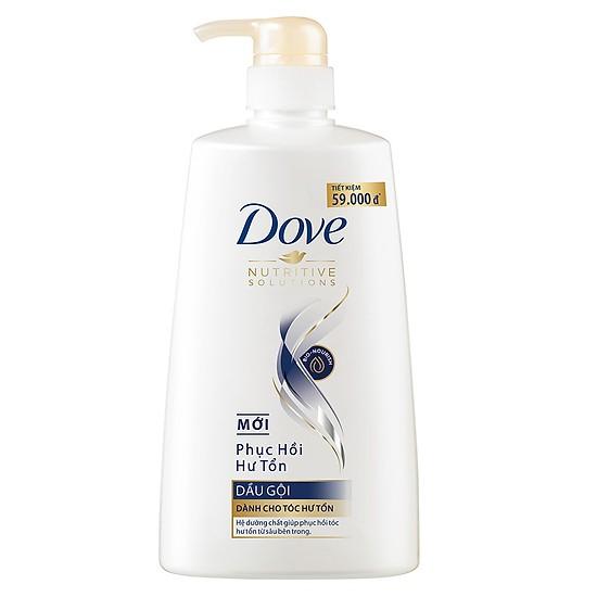 Dầu gội Dove dưỡng tóc hư tổn  650g