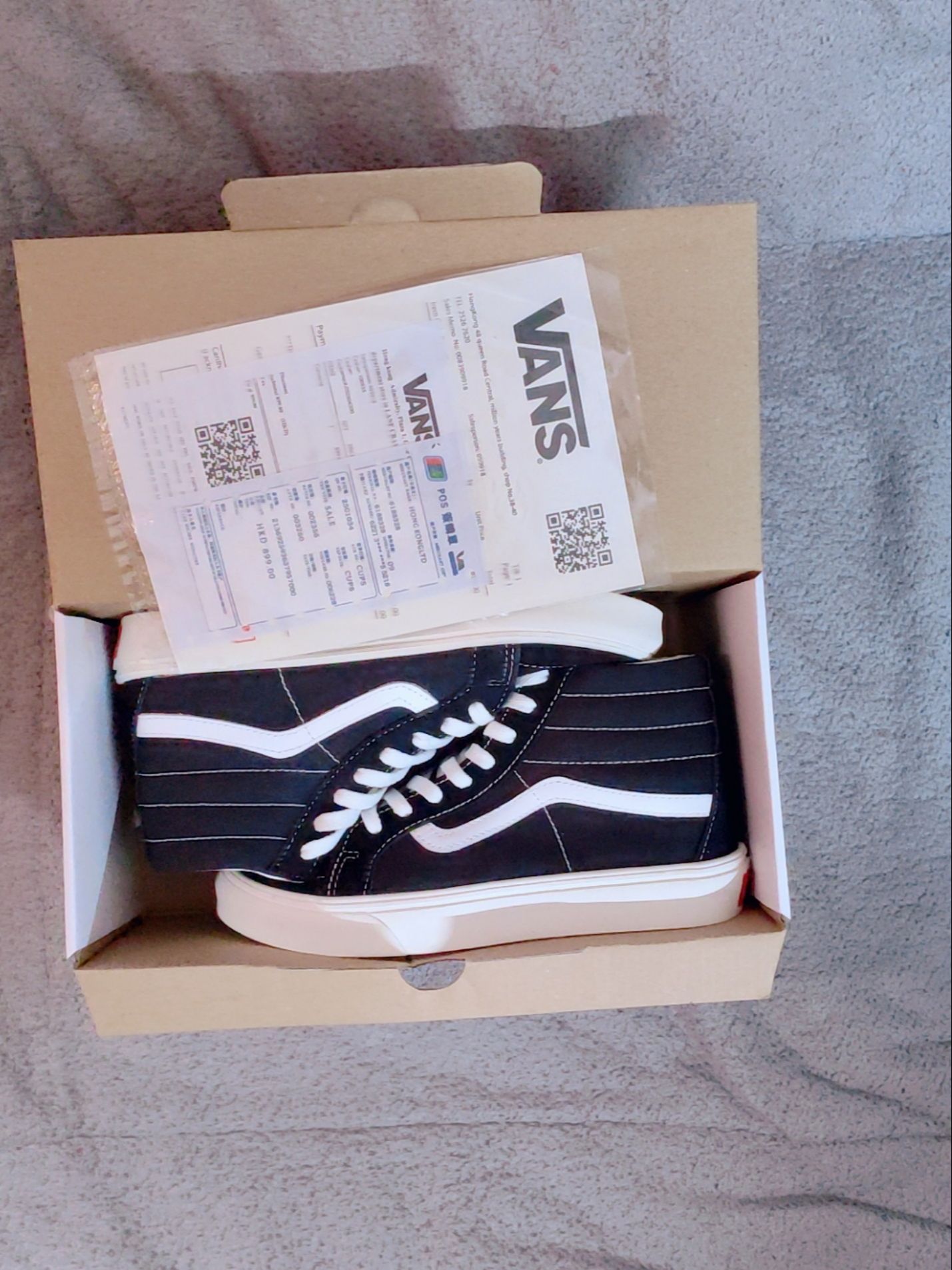 Giày Vans SK8 đen , giày Vans cao cổ [ Full box + Bill ] [ĐEP CHUẨN ]
