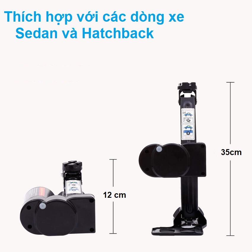 Bộ nâng kích gầm điện ô tô 12V nhãn hiệu ROGTZ TY35EJB - Hàng Nhập Khẩu