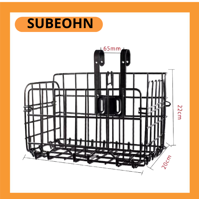 Giỏ gấp xe đạp Giỏ xe đạp thể thao gấp lại được