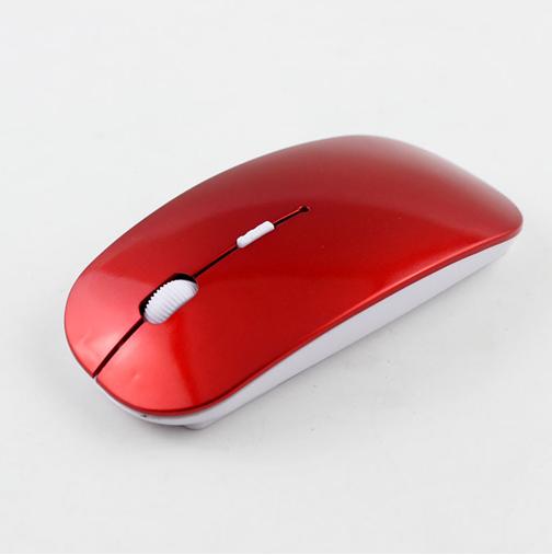 [HCM]chuột không dây siêu mỏng  2.4G ( màu đỏ)