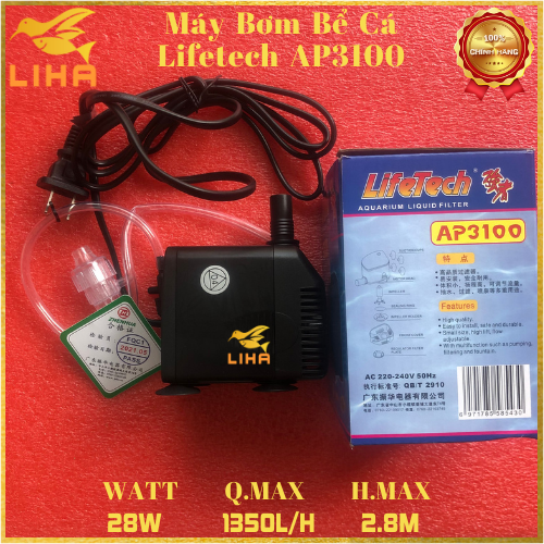 Máy Bơm Nước Lifetech AP3100  - Máy Bơm Nước Bể Cá Cao Cấp