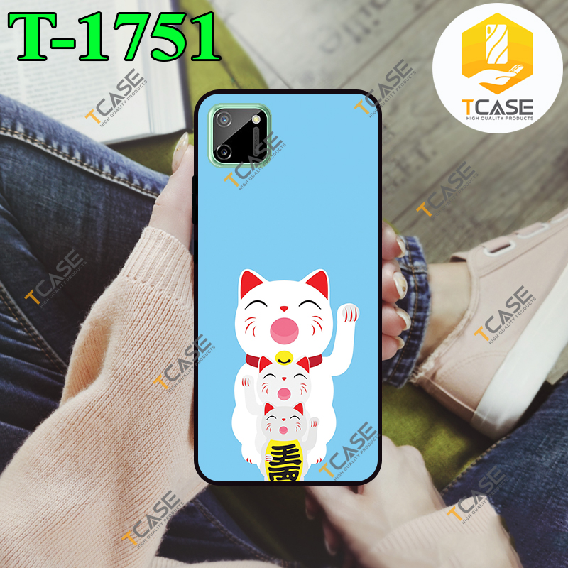 [HCM]Ốp Lưng Realme C11 in hình Mèo Thần Tài Phần A