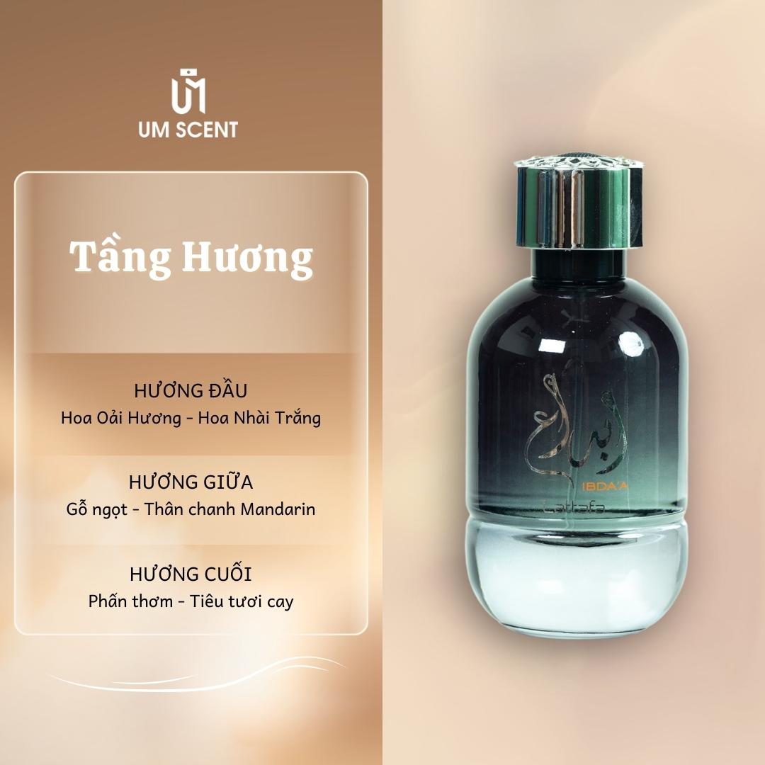 Nước Hoa Unisex Ibda'a 100ml & 10ml