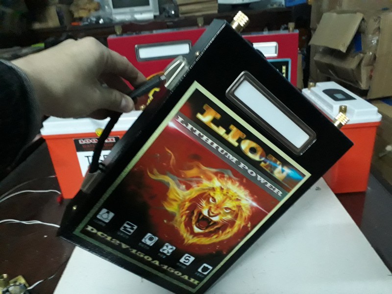 Pin lithium 12v - 150ah lion