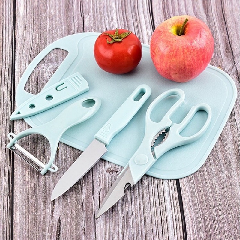 Bộ dao thớt chế biến đồ ăn dặm cho bé
