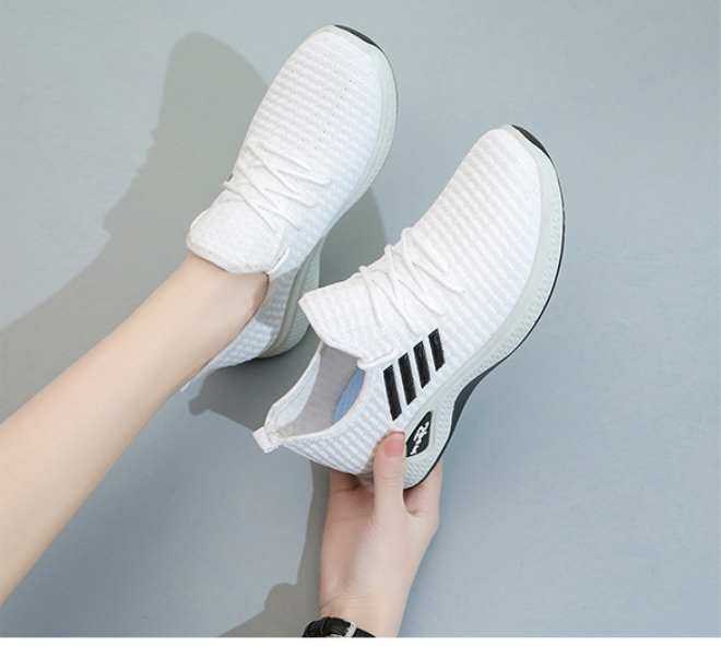 Giày Thể Thao Nữ D029 Trắng (có Size 41) Giá Sốc