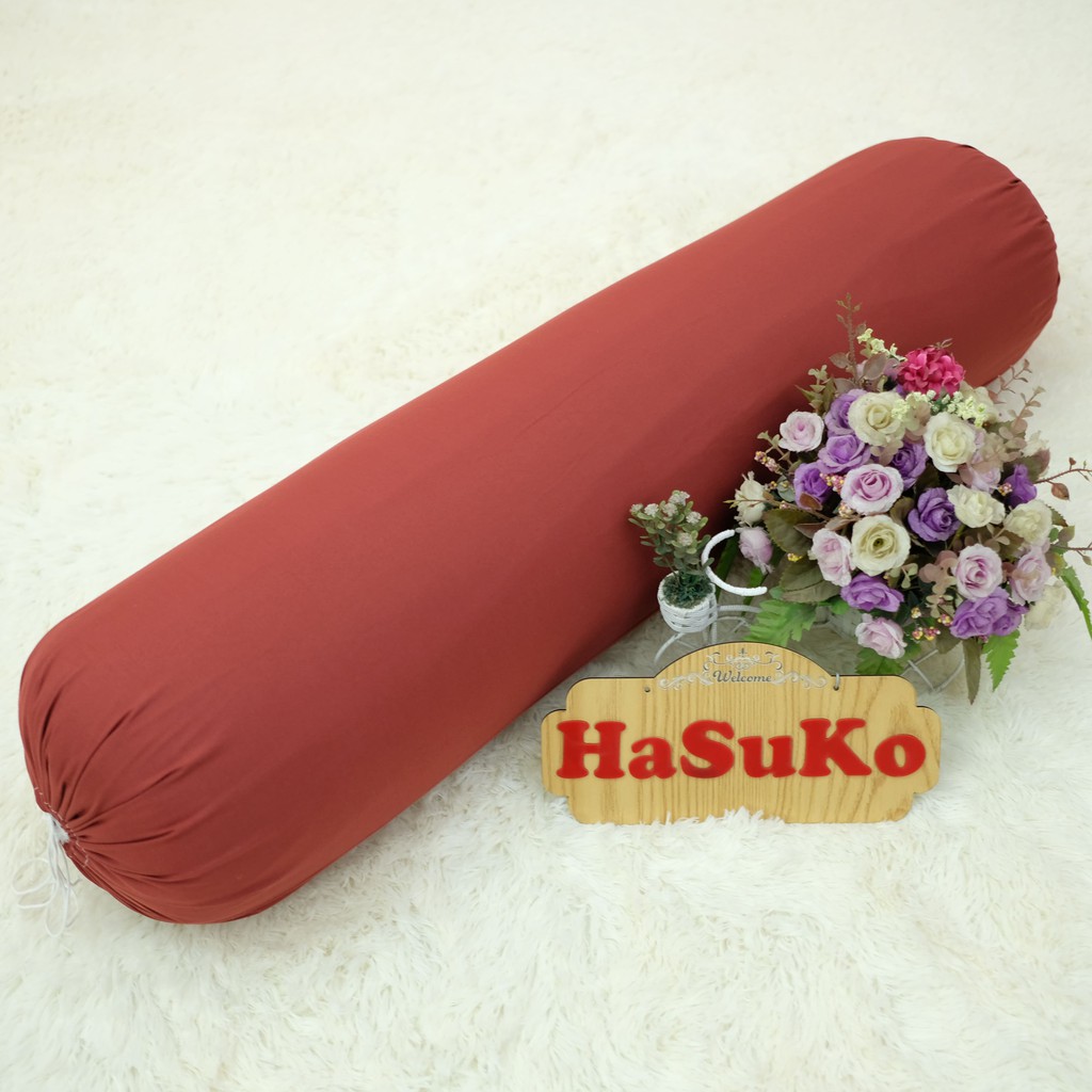 Vỏ gối ôm cotton đũi.cotton tici size 35x100cm nhiễu mẫu lựa chọn